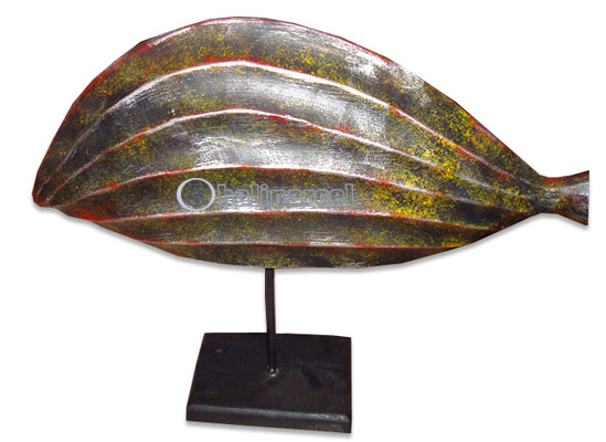 Wooden Stand, Hand Carved From Albesia Wood