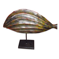 Wooden Stand, Hand Carved From Albesia Wood