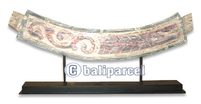 Wooden Stand Decoration, Hand Carved From Albesia Wood