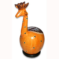 Wooden Coins Box, Hand Carved From Albesia Wood