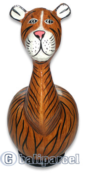 Wooden Coins Box, Hand Carved From Albesia Wood