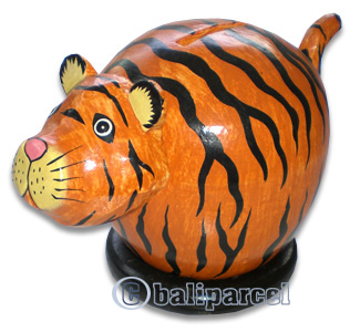 Wooden Coins Box, Hand Carved From Albesia Wood