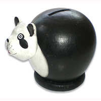 Wooden Coins Box, Hand Carved From Albesia Wood