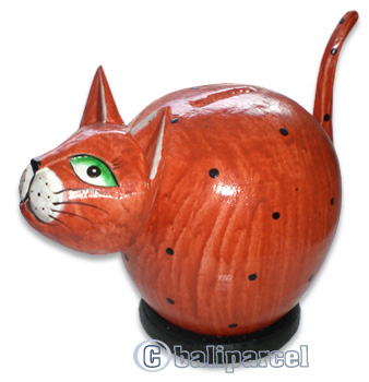 Wooden Coins Box, Hand Carved From Albesia Wood