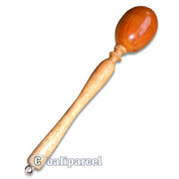 Wooden Maracas, Hand Made From Mahogany Wood