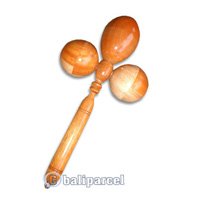 Wooden Maracas, Hand Made From Mahogany Wood