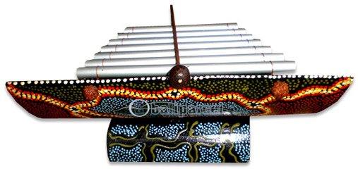 Rindik, Hand Made From Aluminium And Bamboo