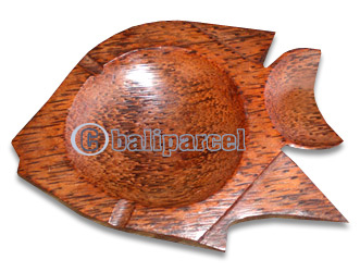Wooden Coconut Ashtray