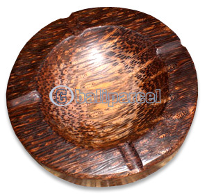 Wooden Coconut Ashtray