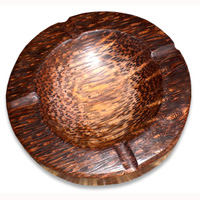 Wooden Coconut Ashtray