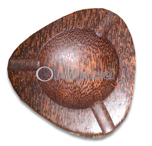 Wooden Coconut Ashtray