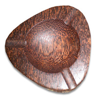 Wooden Coconut Ashtray