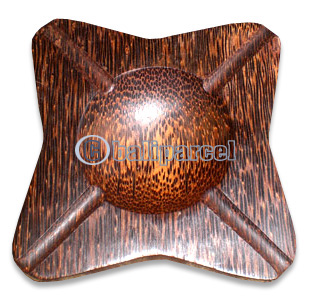 Wooden Coconut Ashtray