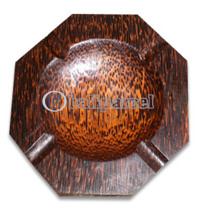 Wooden Coconut Ashtray