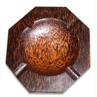Wooden Coconut Ashtray