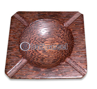 Wooden Coconut Ashtray
