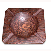 Wooden Coconut Ashtray