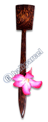 Wooden Spoon, Hand Carved From Coconut Wood