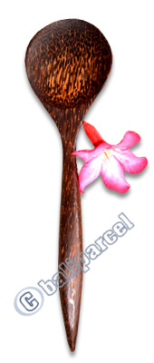 Wooden Spoon For Rice, Hand Carved From Coconut Wood