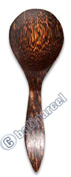 Wooden Spoon For Rice, Hand Carved From Coconut Wood