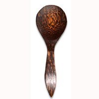 Wooden Spoon For Rice, Hand Carved From Coconut Wood