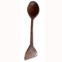 Wooden Spoon, Hand Carved From Coconut Wood