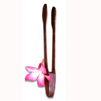 Wooden Bread Spoon, Hand Carved From Coconut Wood