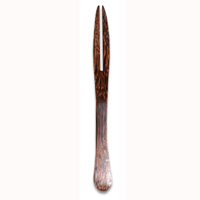 Wooden Cake Spoon, Hand Carved From Coconut Wood