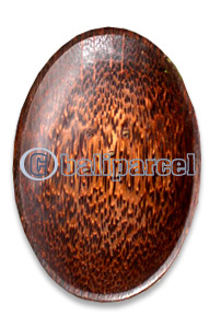 Wooden Soap Dish, Hand Carved From Coconut Wood