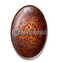Wooden Soap Dish, Hand Carved From Coconut Wood