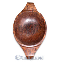 Wooden Hot Plater, Hand Carved From Coconut Wood