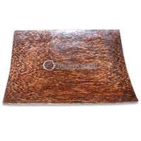 Wooden Coconut Wood Plate