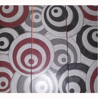 Dot Art Painting On Canvas, Set Of 3 (3 Canvas)