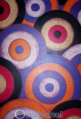 Dot Art Painting On Canvas