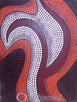 Dot Art Painting On Canvas