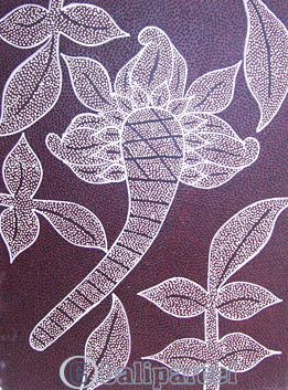 Dot Art Painting On Canvas
