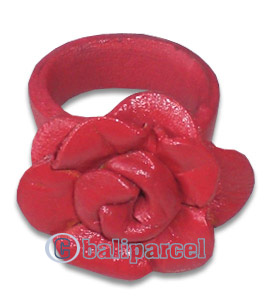 Ring, Handmade From Leather