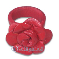 Ring, Handmade From Leather
