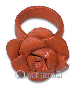 Ring, Handmade From Leather