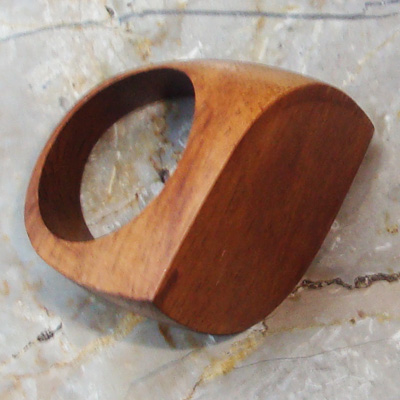 Wooden Ring From Sono Wood
