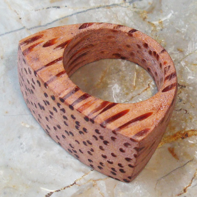 Wooden Ring From Coconut Wood