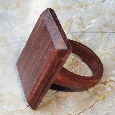 Wooden Ring From Sono Wood