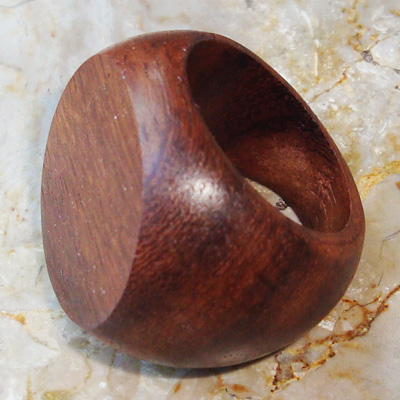Wooden Ring From Sono Wood