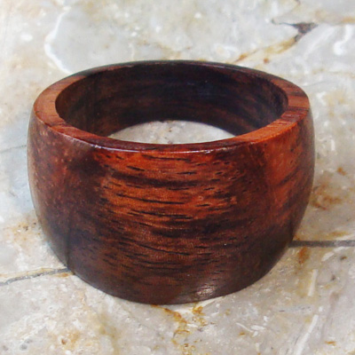 Wooden Ring From Sono Wood