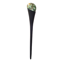 Resin Hair Ornament Inlaid With Shell