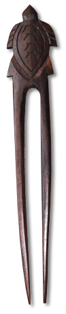 Wooden Plain Hair Ornament