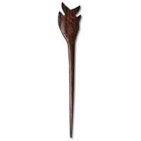 Wooden Plain Hair Ornament
