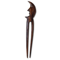 Wooden Plain Hair Ornament