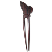 Wooden Plain Hair Ornament