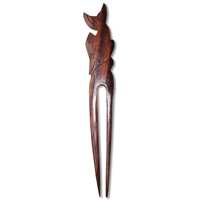 Wooden Plain Hair Ornament